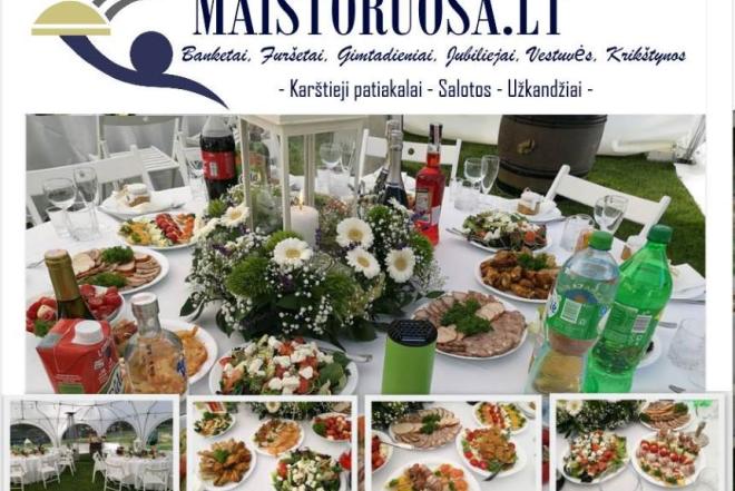 Maistas banketams, furšetams, vestuvėms-0