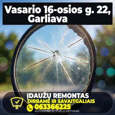 Automobilių Stiklų Keitimas Įdaužų Remontas-1