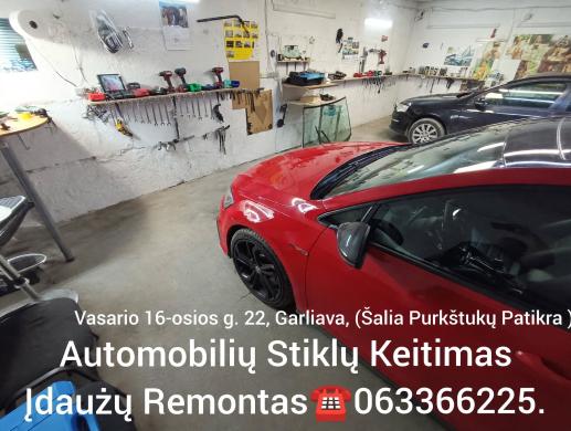 Automobilių Stiklų Keitimas Įdaužų Remontas-2