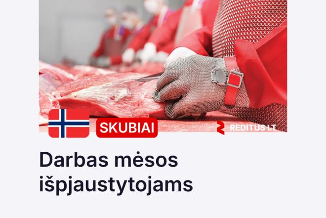 Mėsos išpjaustytojai – darbas Norvegijoje-0