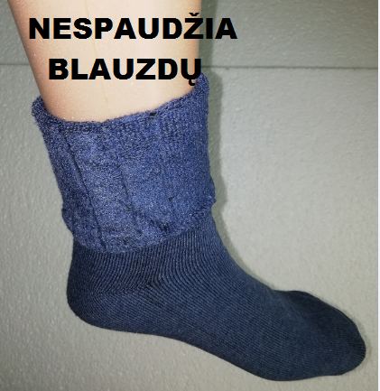 Vyriškos šiltos kojinės nespaudžia blauzdų,-0