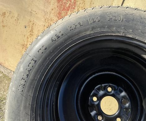 Naujas originalus atsarginis ratas „tabletė“ Goodyear T175/90 D18 (Nissan)-3
