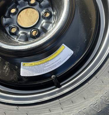 Naujas originalus atsarginis ratas „tabletė“ Goodyear T175/90 D18 (Nissan)-5