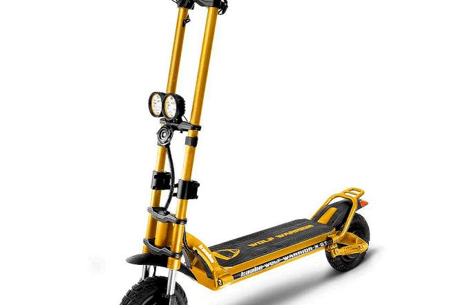 Elektrinis paspirtukas Kaboo Wolf Warror X PLUS - GOLD-0