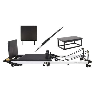 Align-Pilates F3 Folding Reformer + Jump Board, Sitting Box & Foot Strap   1795-0